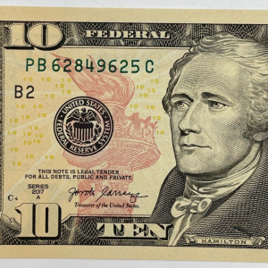 fake $10 bill