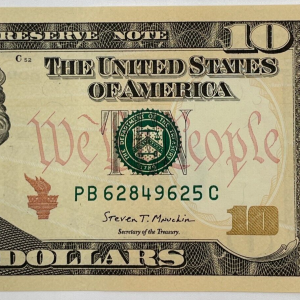 fake ten dollar bill