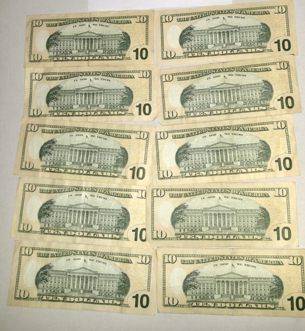 10 dollar bill real vs fake